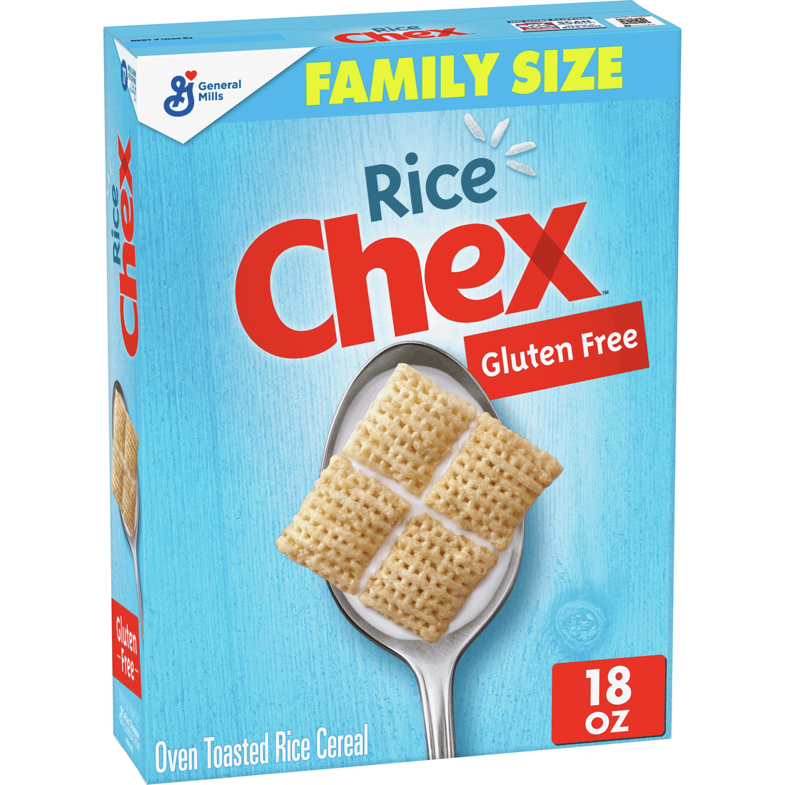 General Mills, Rice Chex Breakfast Cereal, Gluten Free, 18 oz