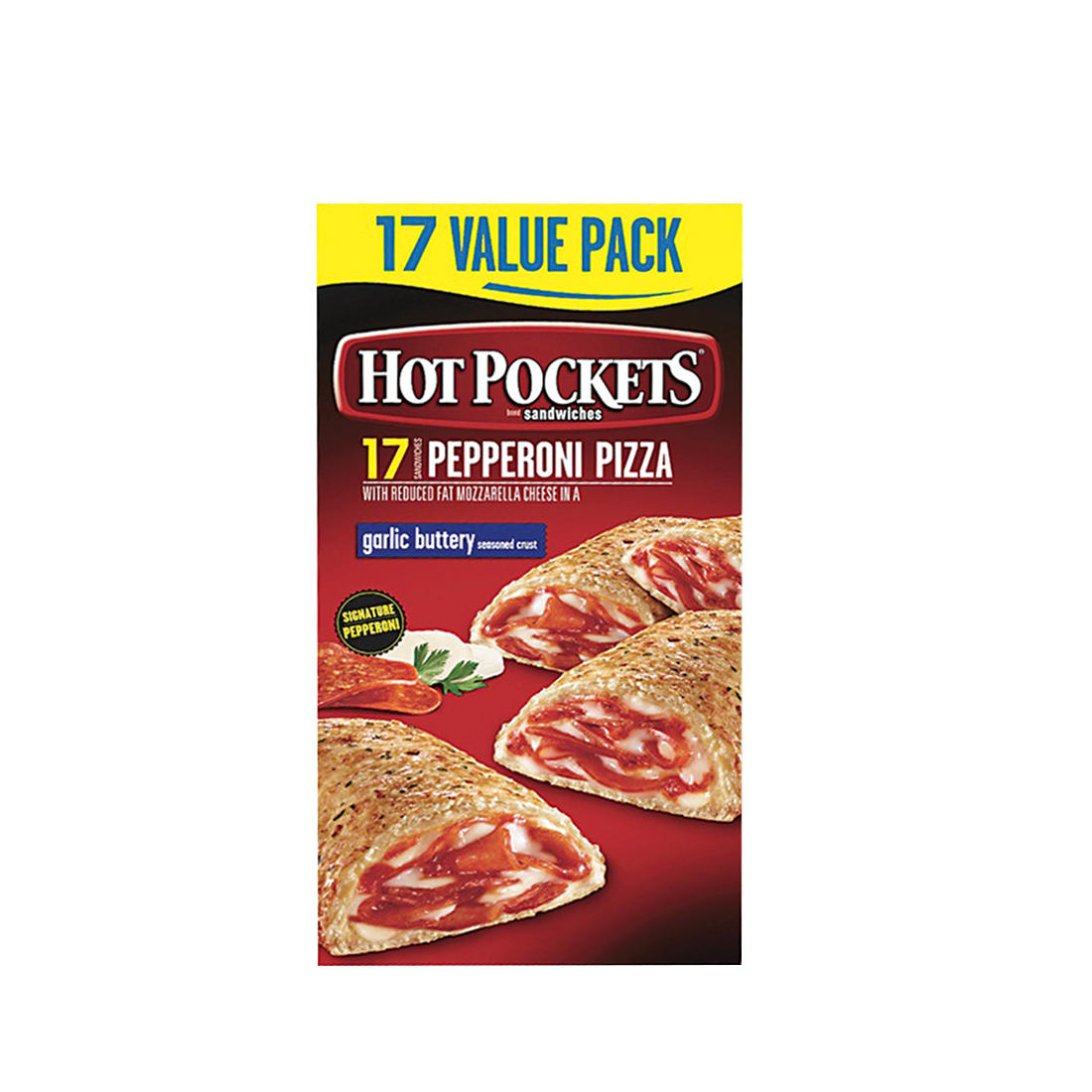 Hot Pockets Sandwiches, Pepperoni Pizza, 17 pk./4.5 oz.