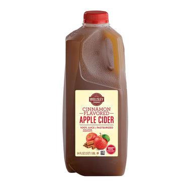 Wellsley Farms Cinnamon Flavored Apple Cider, 64 oz