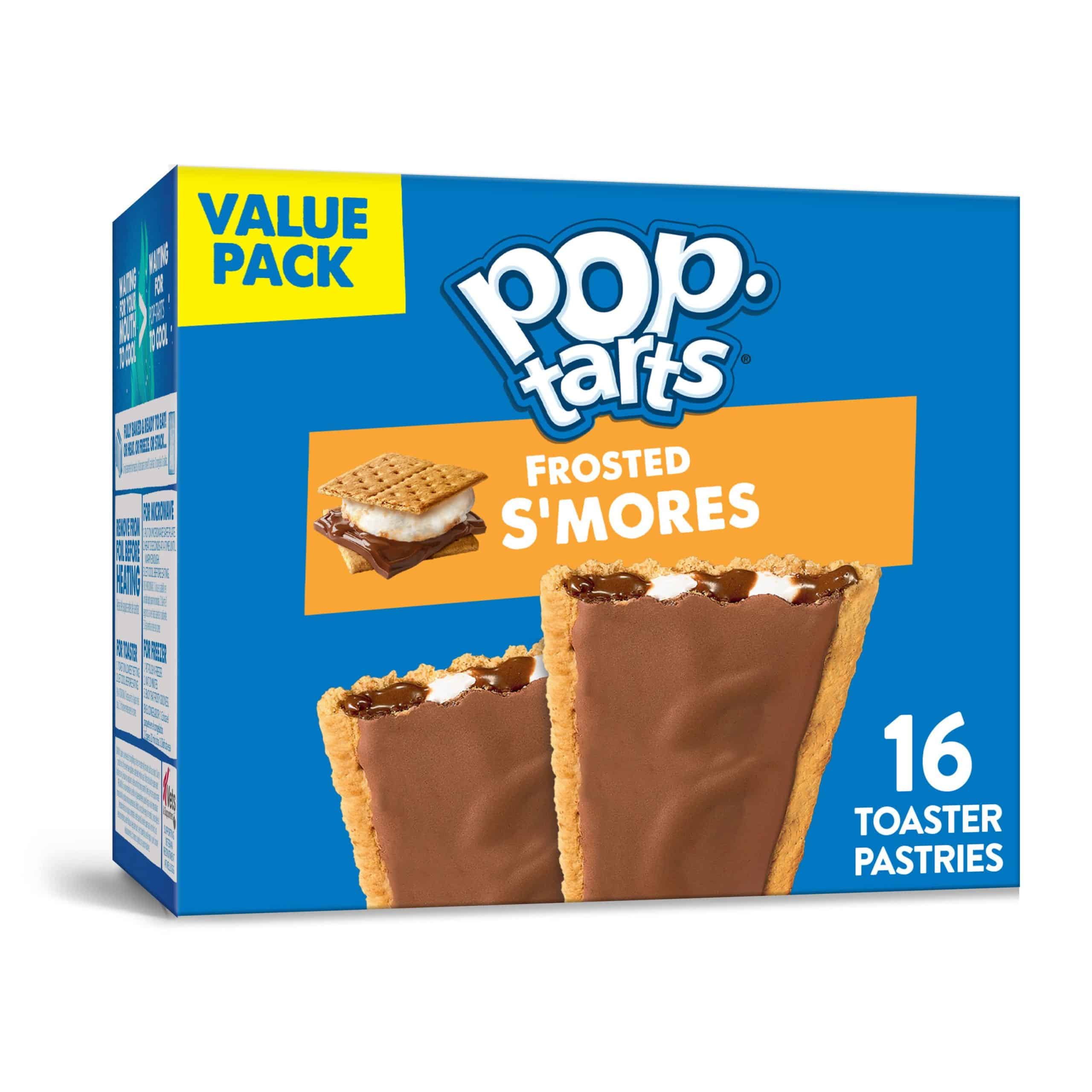 Pop-Tarts, Breakfast Toaster Pastries, Frosted S'mores, 16 Ct,