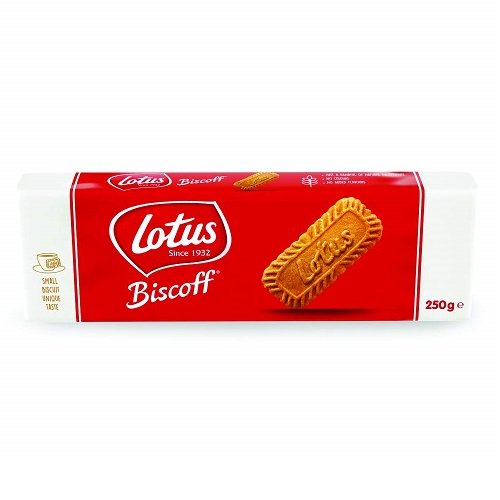 Lotus Biscoff Original Caramelised Biscuit 250g (Pack of 5)
