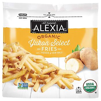 Alexia All Natural Organic Yukon Fries with Sea Salt, 4 lbs.