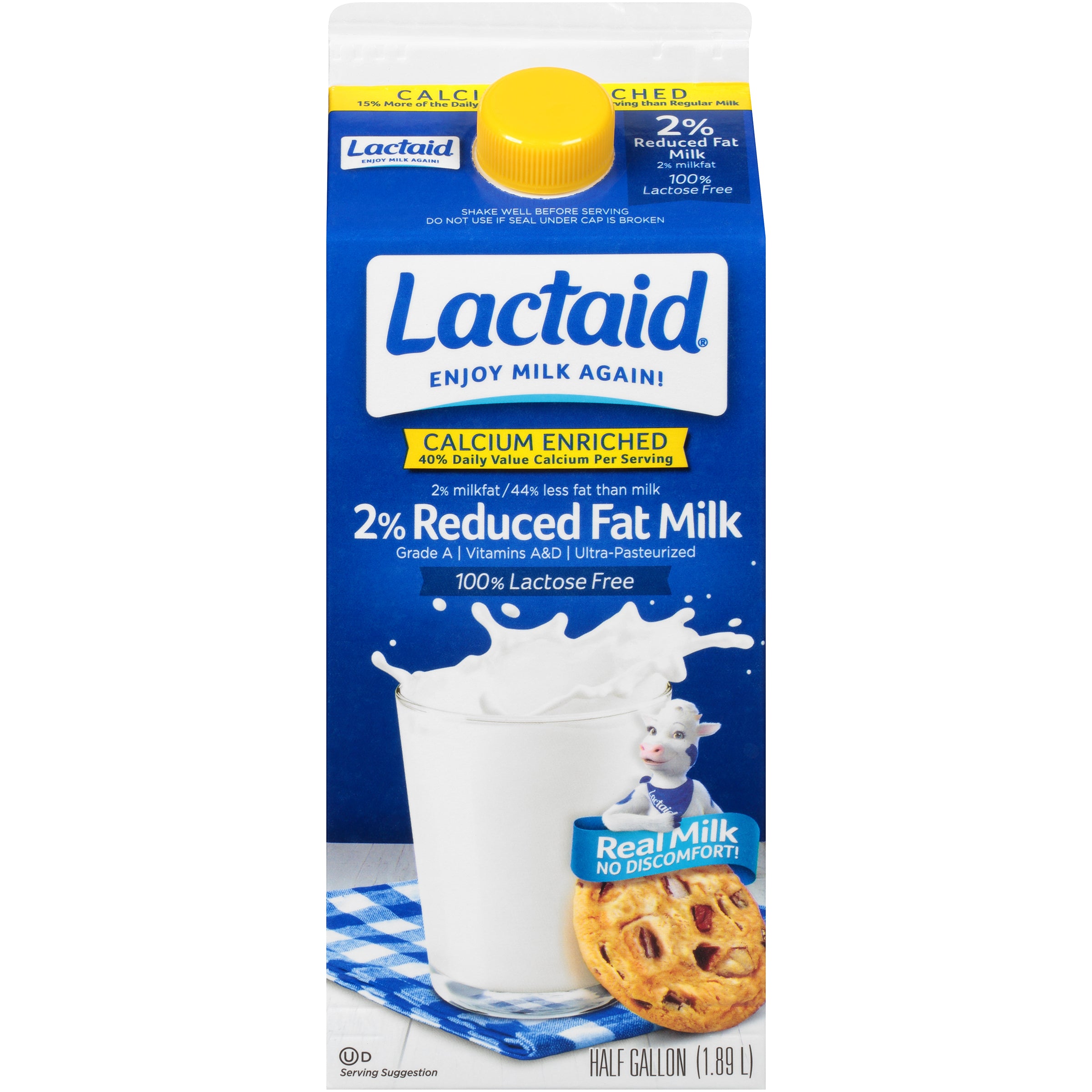 Lactaid 2% Reduced Fat Milk, Calcium Enriched