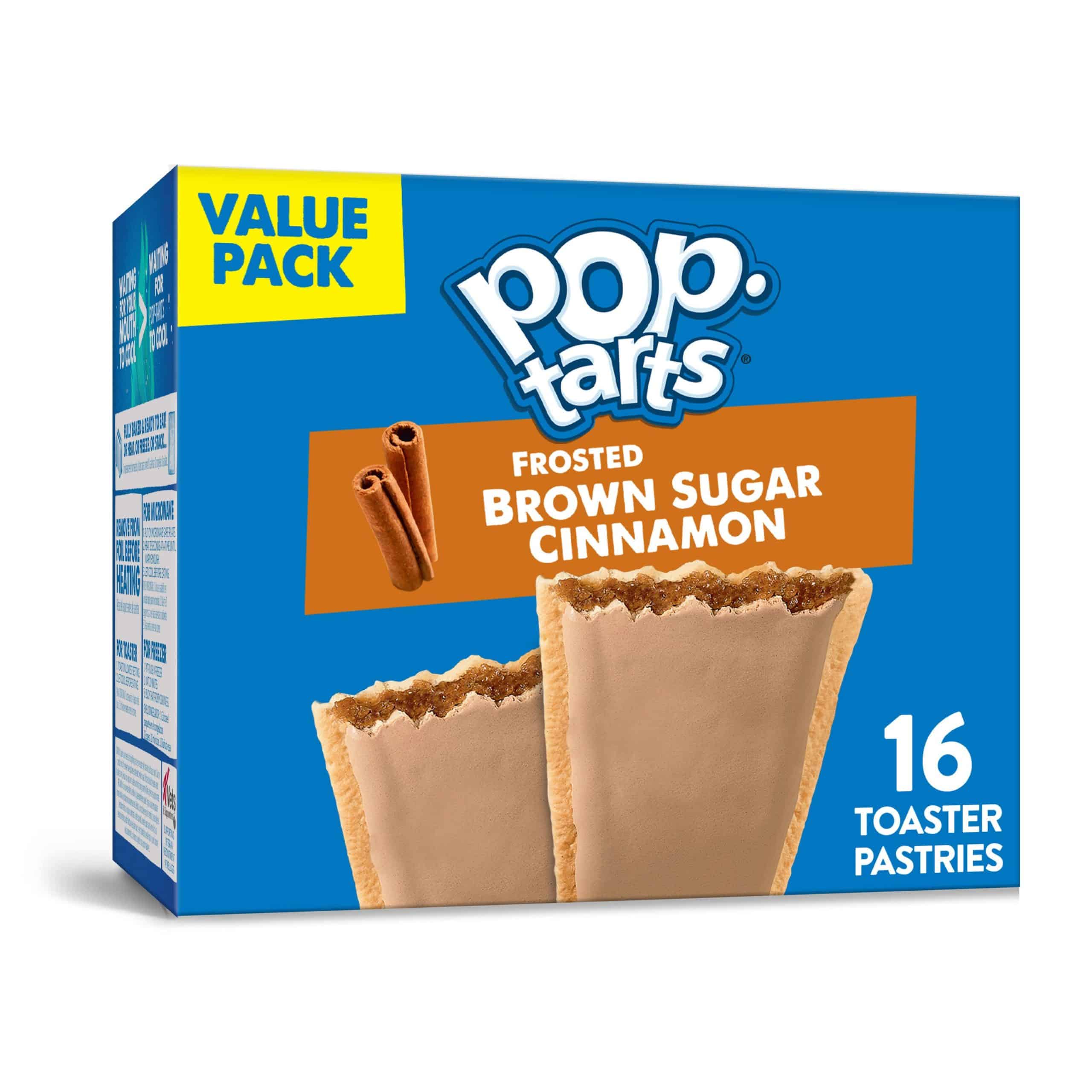 Pop-Tarts, Frosted Brown Sugar Cinnamon, Value Pack, 16 Ct, 27 Oz