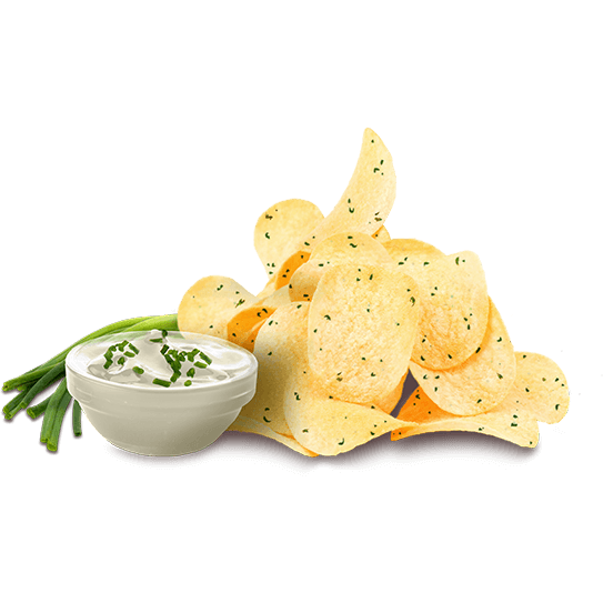 Oasis Fresh Potato Chips, Sour Cream, 10 Ounce