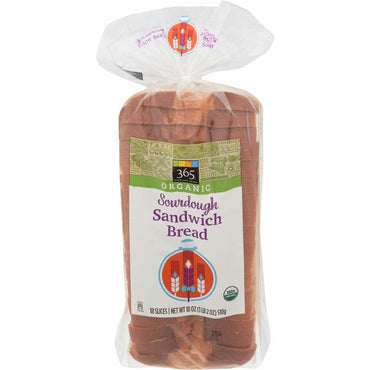 Organic Sourdough Sandwich Bread 18 OZ