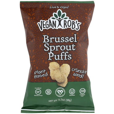 Vegan Rob'S Brussel Sprout Puffs, 3.5 Oz.