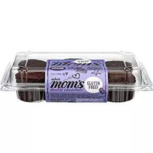 Oasis Fresh Abe's, Mom's Gluten Free & Vegan Double Chocolate Mini Muffins, 6 Pack