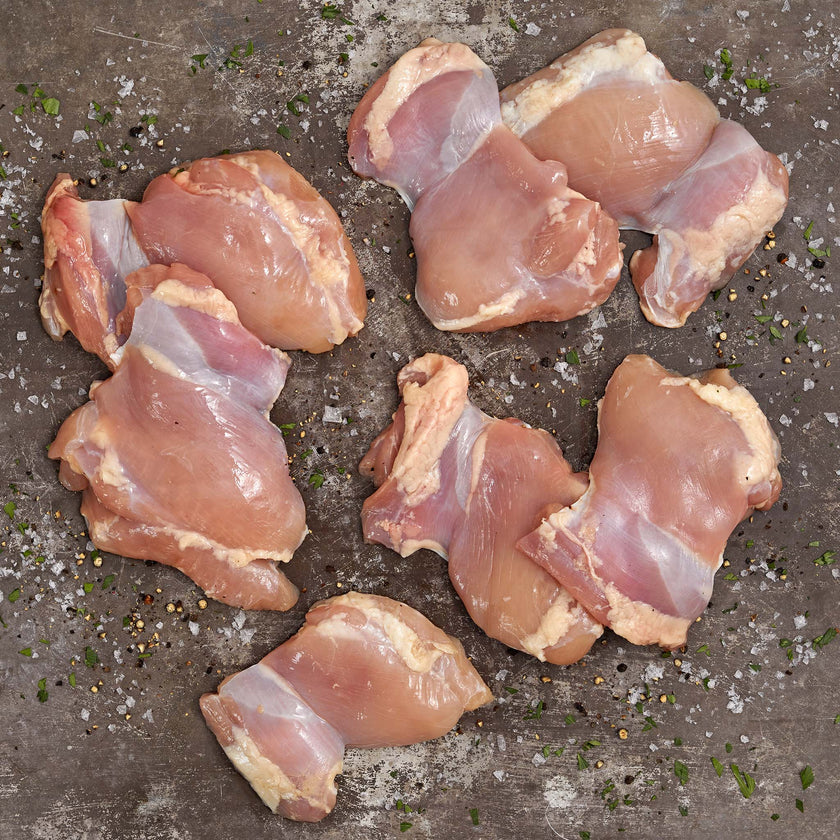 Just Bare Chicken Thighs, Organic & Natural
