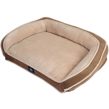 Serta Memory Foam Couch Pet Dog Bed, Large, Color May Vary
