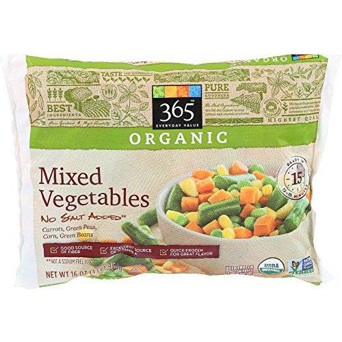 Organic Mixed Vegetables, 16 oz, (Frozen)