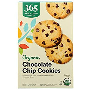 Oasis Fresh 365 by Whole Foods Market, Cookie Chocolate Chip Organic, 12 Ounce