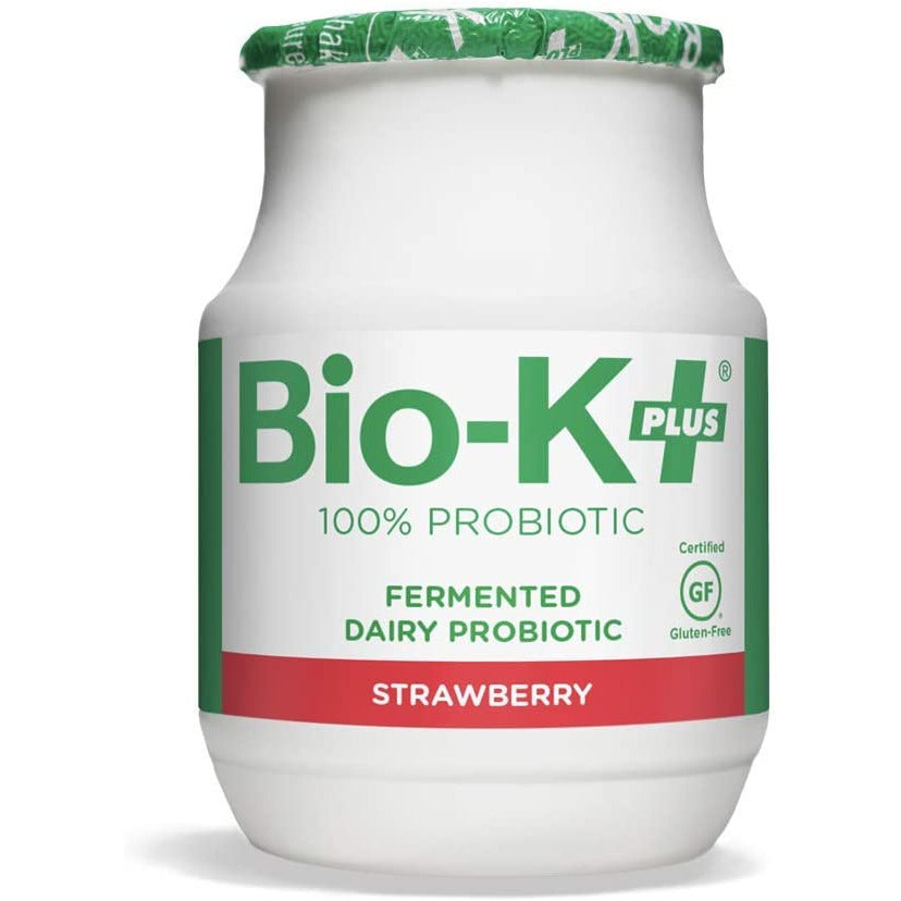 Bio-K Plus, Probiotic Dairy Strawberry 50B, 3.5 Fl Oz, 12 Pack