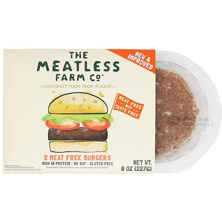 The Meatless Farm Co., Plant Based Burger, 8 Ounce