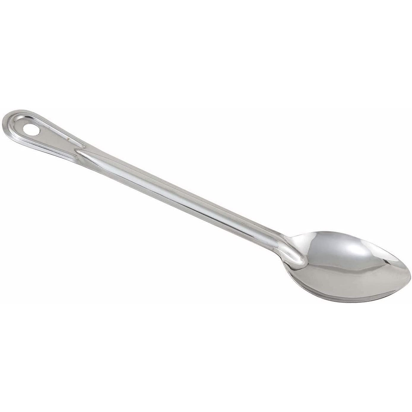 Winco BSOT-13 Solid Stainless Steel Basting Spoon, 13-Inch,Medium