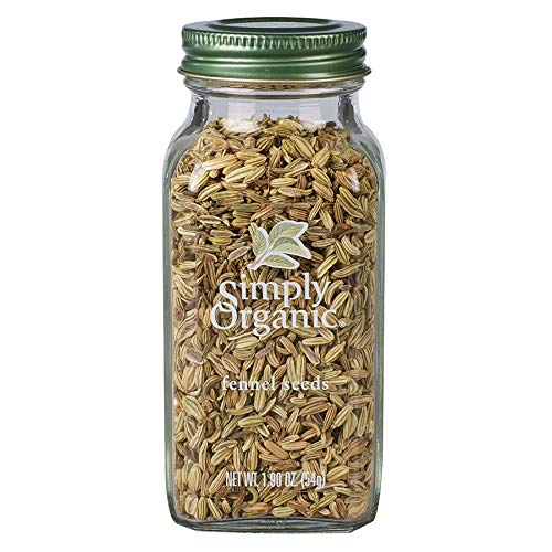 Simply Organic Fennel Seed, Certified Organic, 1.9 oz
