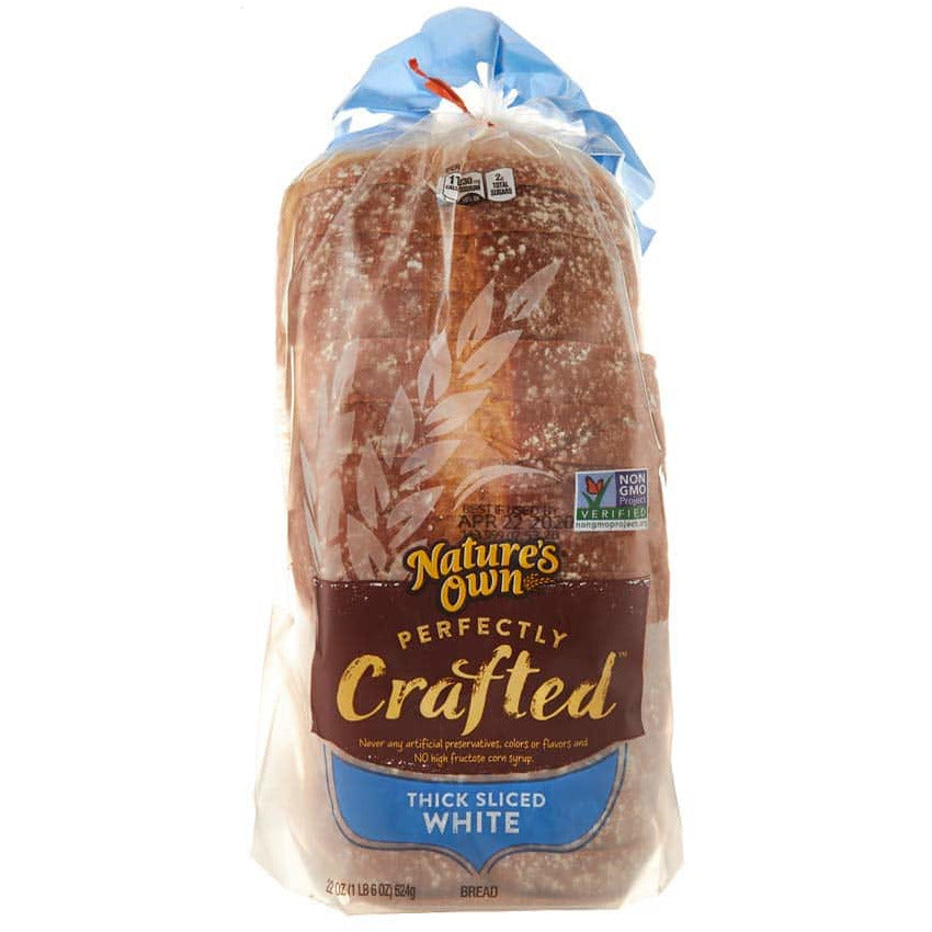 Nature's Own Perfectly Crafted Sliced White Bread Loaf