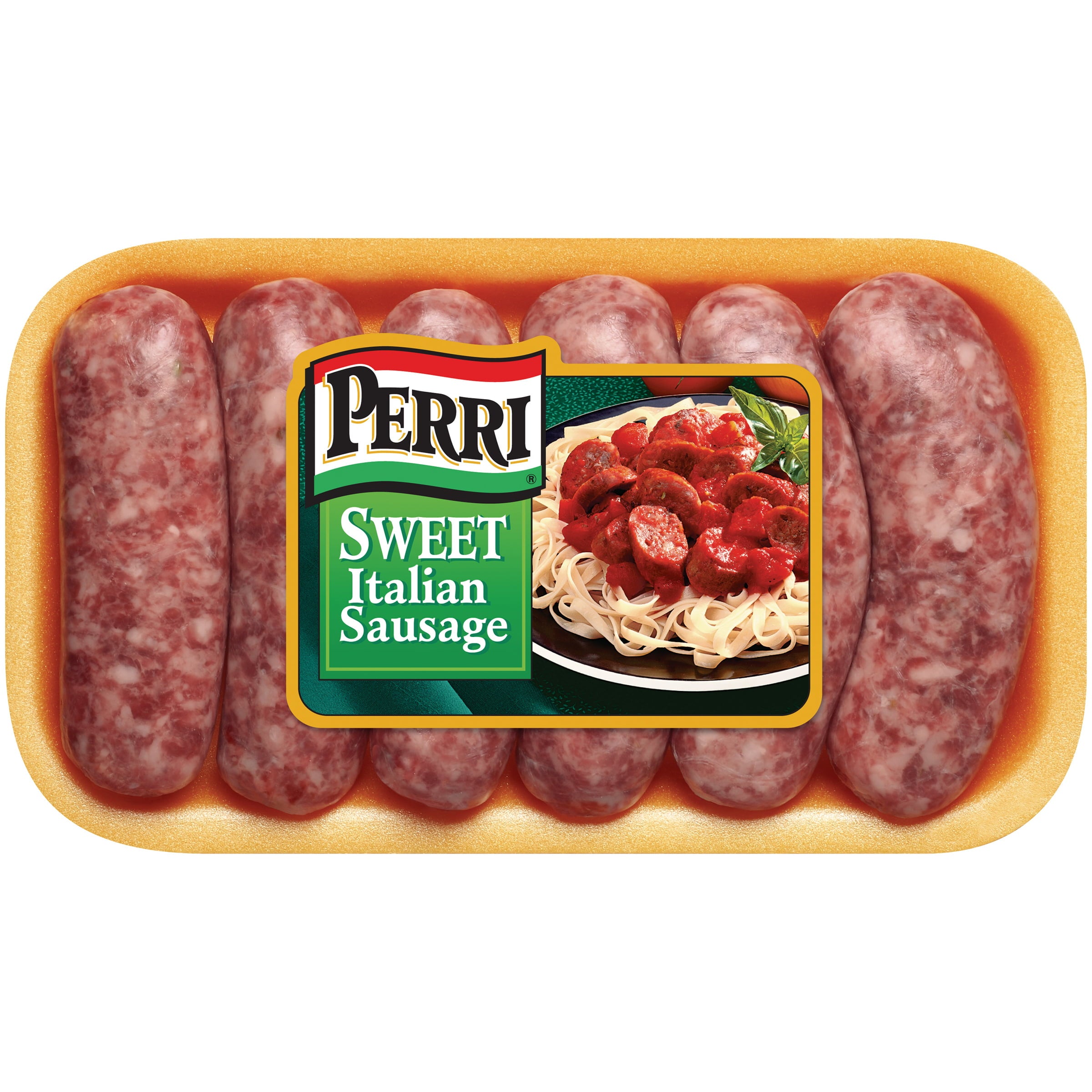 Perri Sweet Italian Sausage, 6 Links, 16 oz