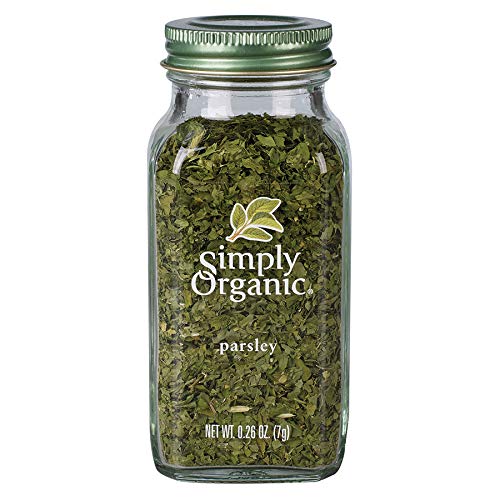 Simply Organic Parsley Flakes, Cut & Sifted, Certified Organic, 0.26 oz