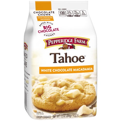 Pepperidge Farm Tahoe Crispy White Chocolate Macadamia Cookies