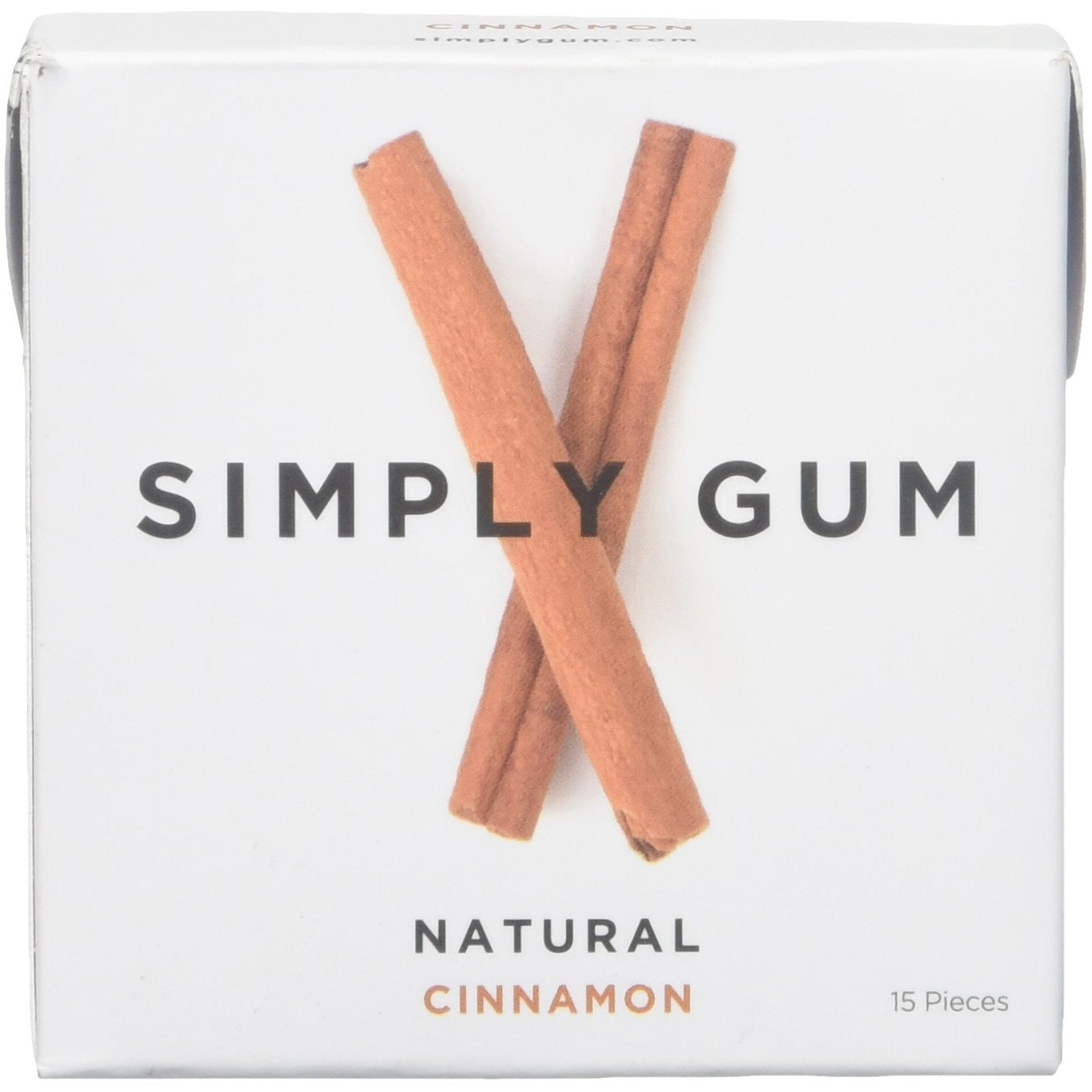Simply Gum Natural Cinnamon Chewing Gum, 15 ct