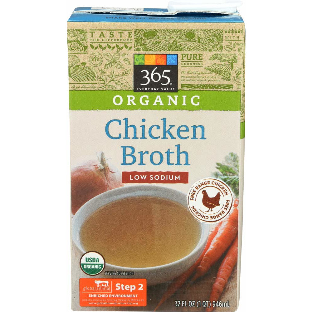 Organic Broth, Chicken Value Size, 48 fl oz at Whole Foods Market