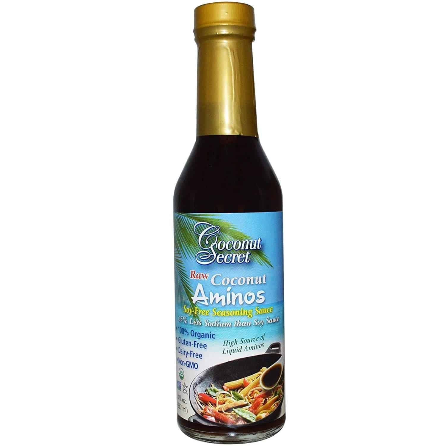Coconut Secret Coconut Aminos - 8 fl oz - Low Sodium Soy Sauce Alternative