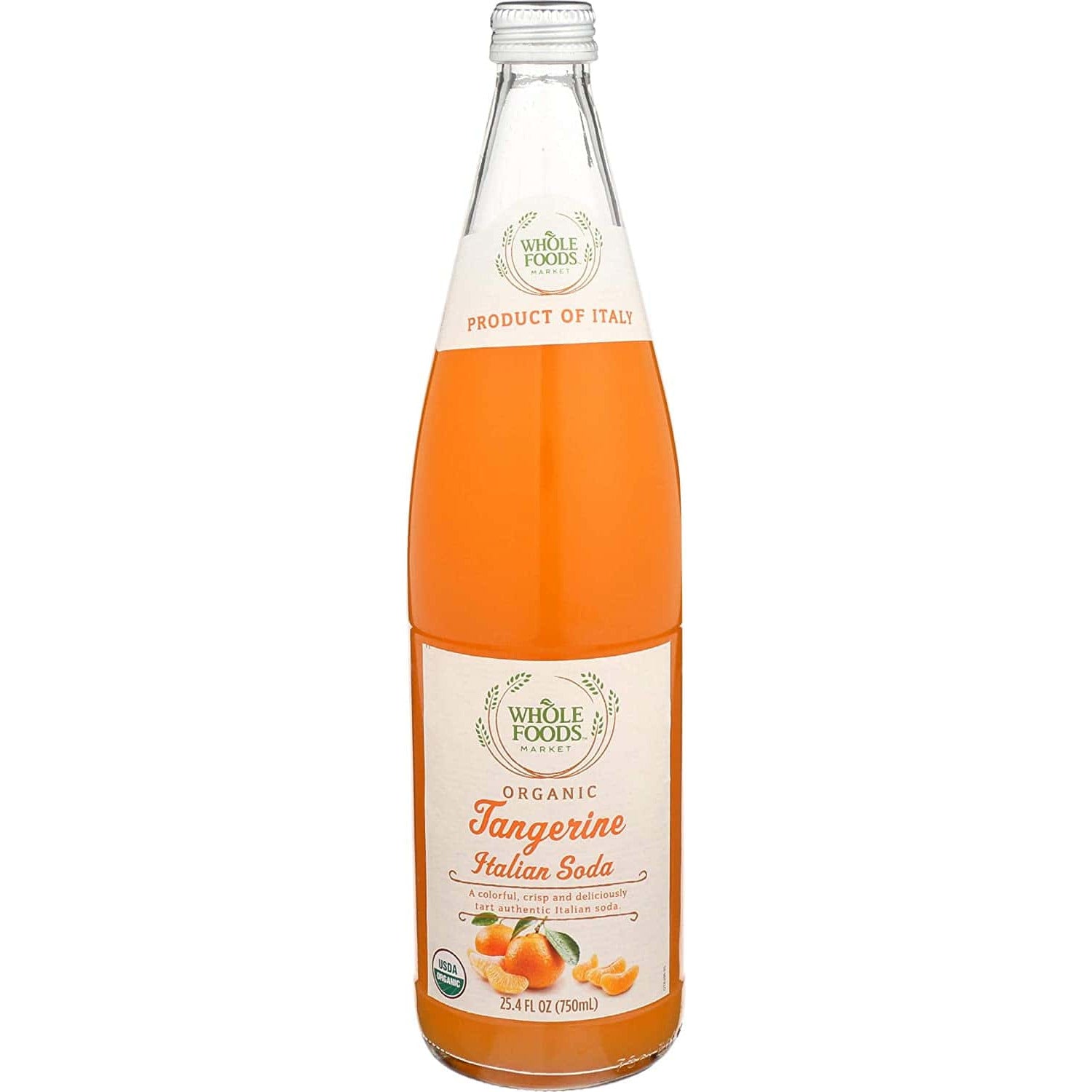 Whole Foods Market, Tangerine Italian Soda, 25.4 fl oz
