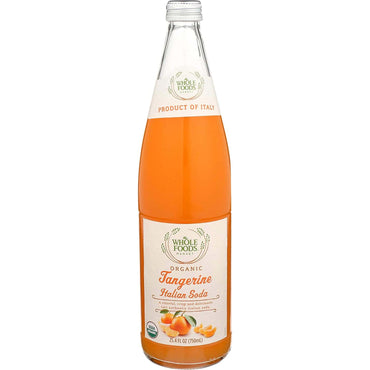Whole Foods Market, Tangerine Italian Soda, 25.4 fl oz