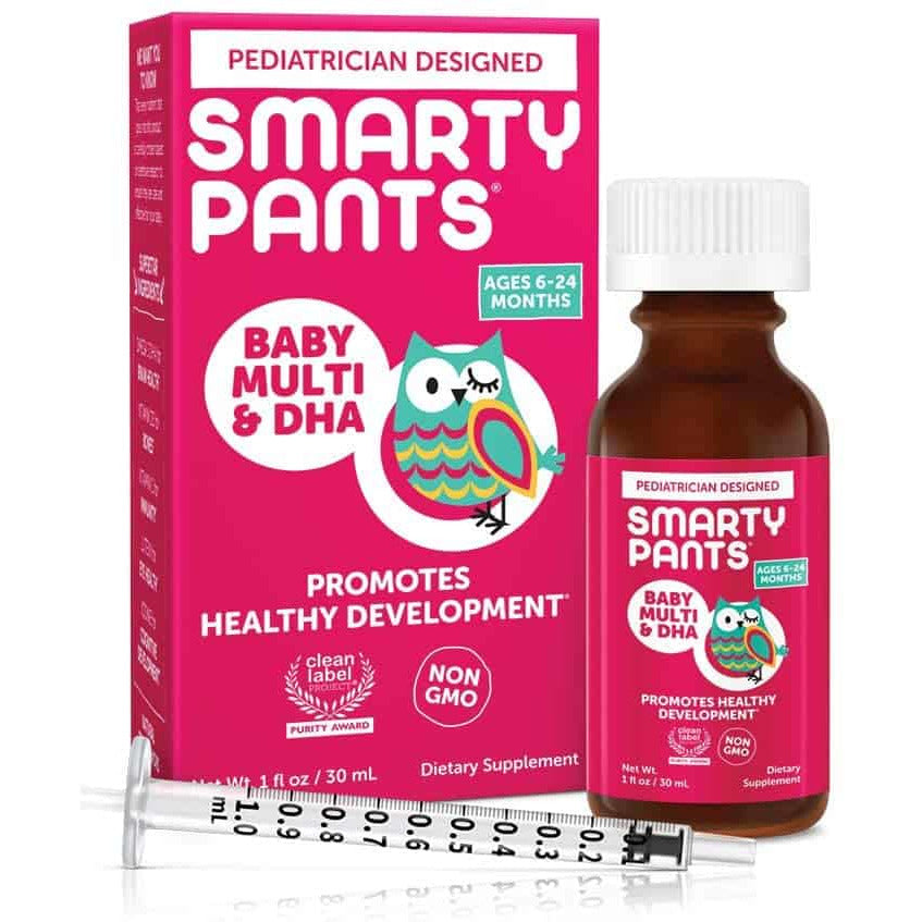 SmartyPants Baby DHA Liquid Multivitamin(30 Day Supply) (OASIS)