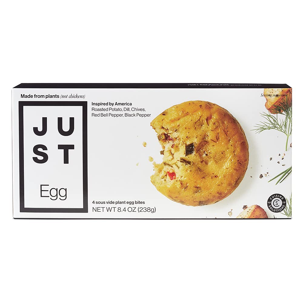 JUST Egg Sous Vide, America, 4 Plant-based Egg Bites