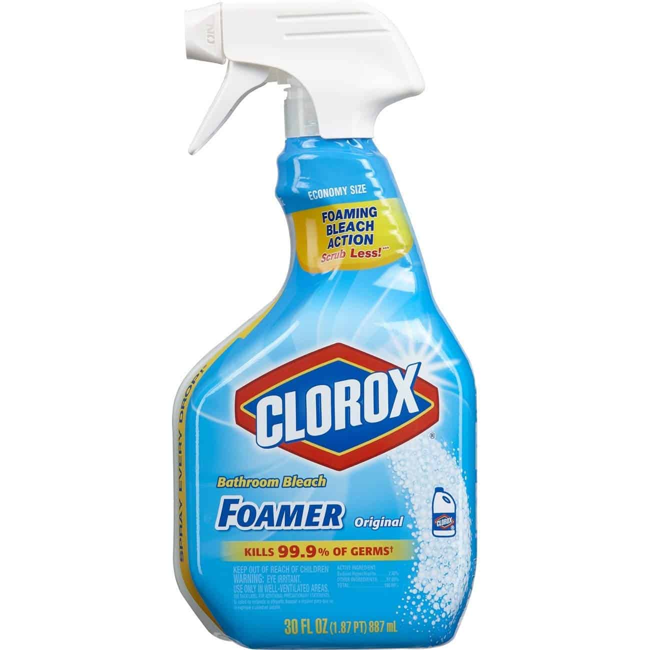 Clorox Bleach Foamer Bathroom Spray