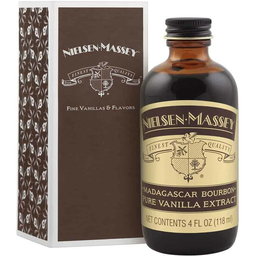 Nielsen-Massey Madagascar Bourbon Pure Vanilla Extract, 4 ounces