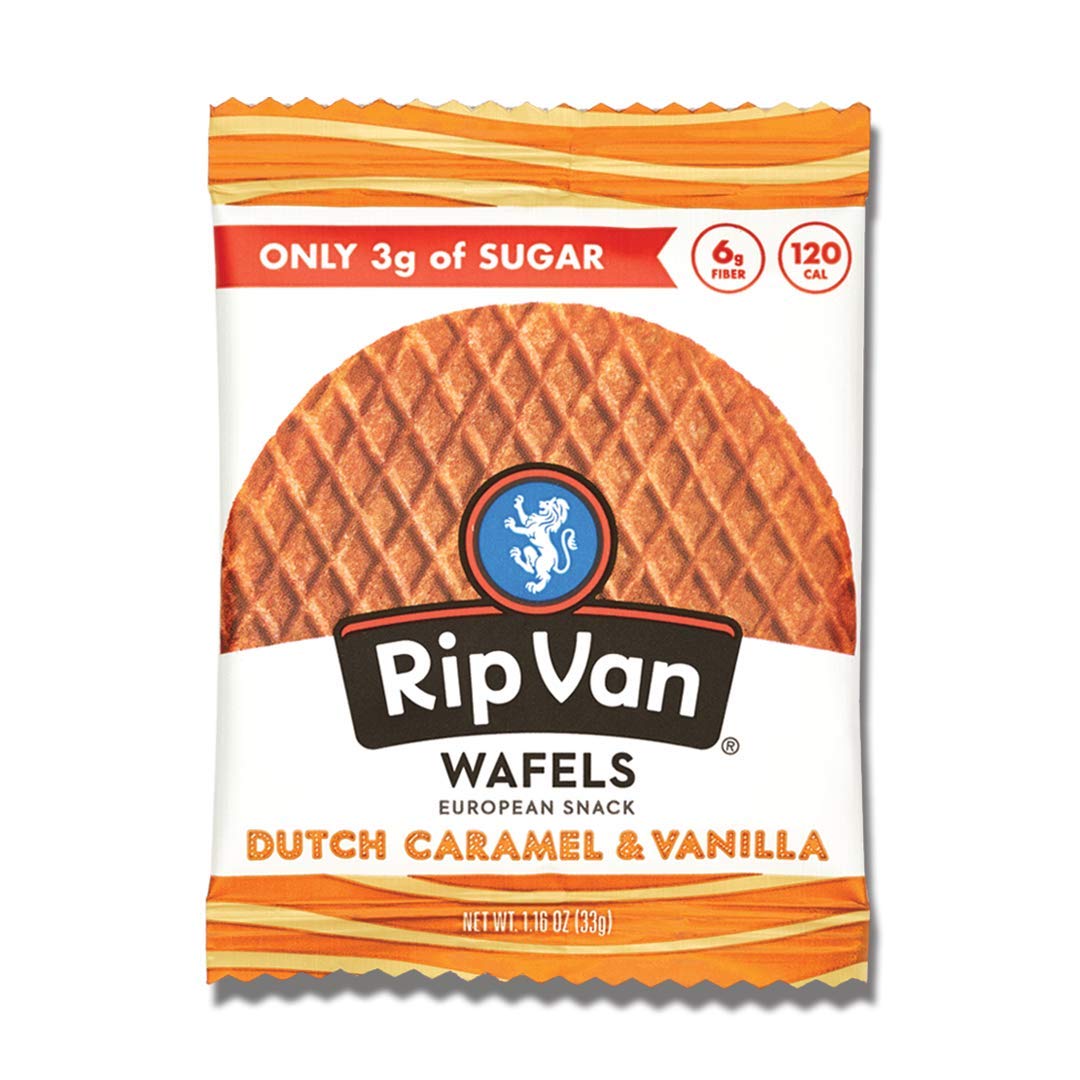 Rip Van Wafels Dutch Caramel & Vanilla Stroopwafels