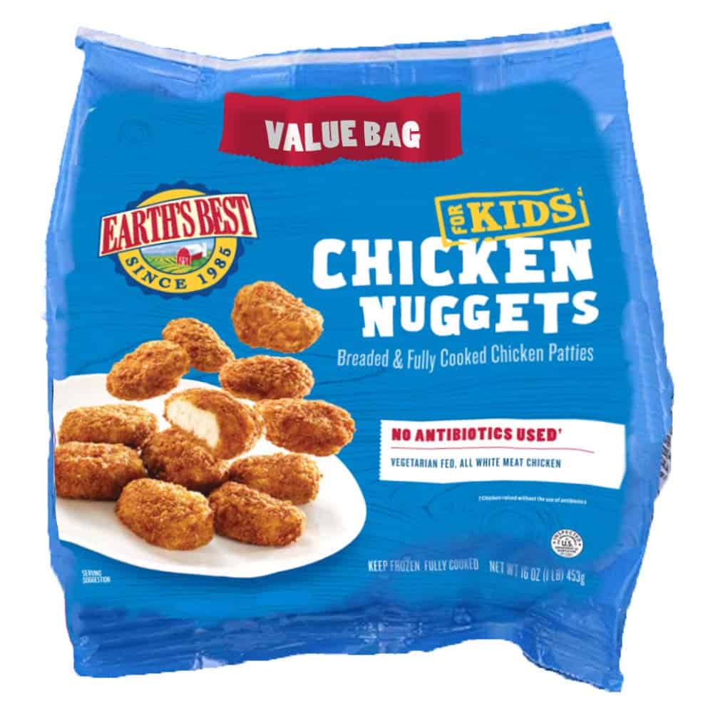 Earth's Best Organic Frozen Chicken Nuggets, 16 oz.