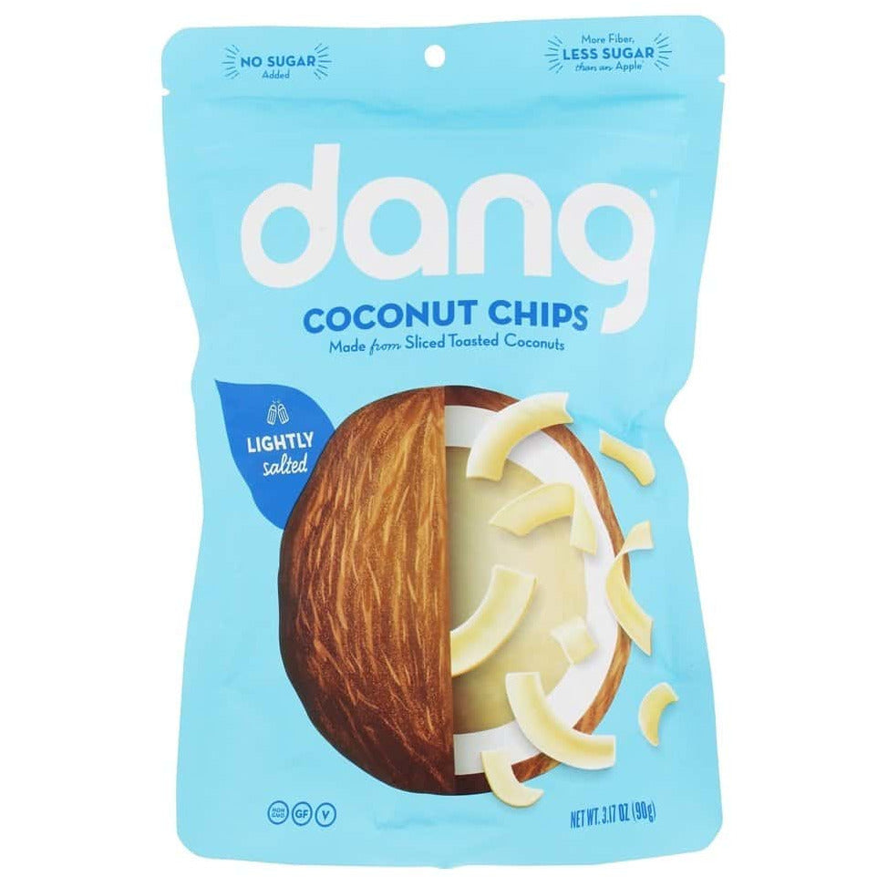 Oasis Fresh Dang Keto Toasted Coconut Chips, Lightly Salted 3.17 Oz.