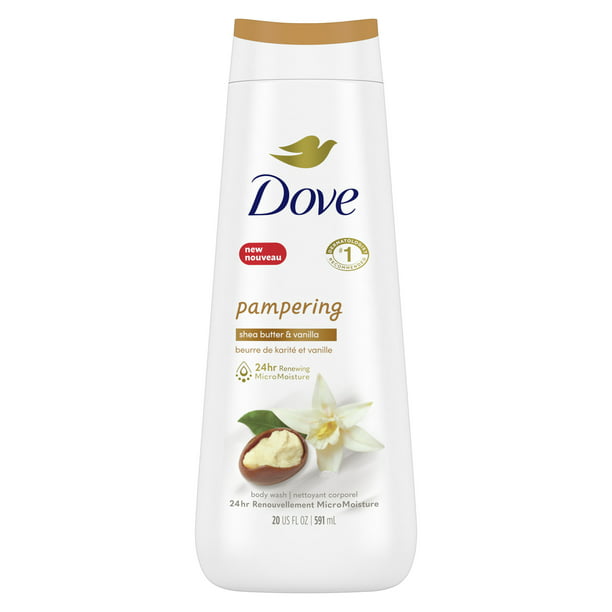 Dove Body Wash Shea Butter with Warm Vanilla 20 oz