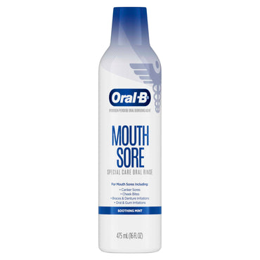 Oral-B Mouth Sore Special Care Oral Rinse, 475 mL (16 fl oz)