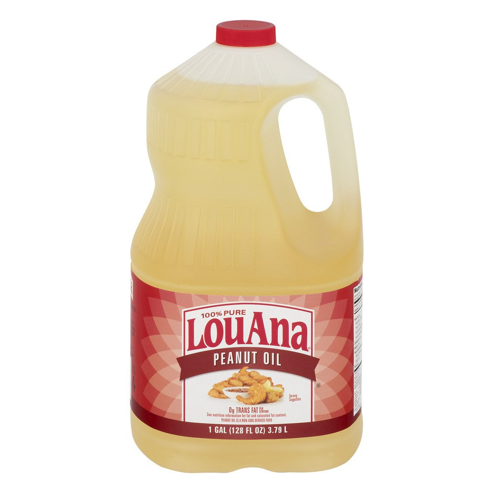 LouAna Peanut Oil, 128.0 FL OZ