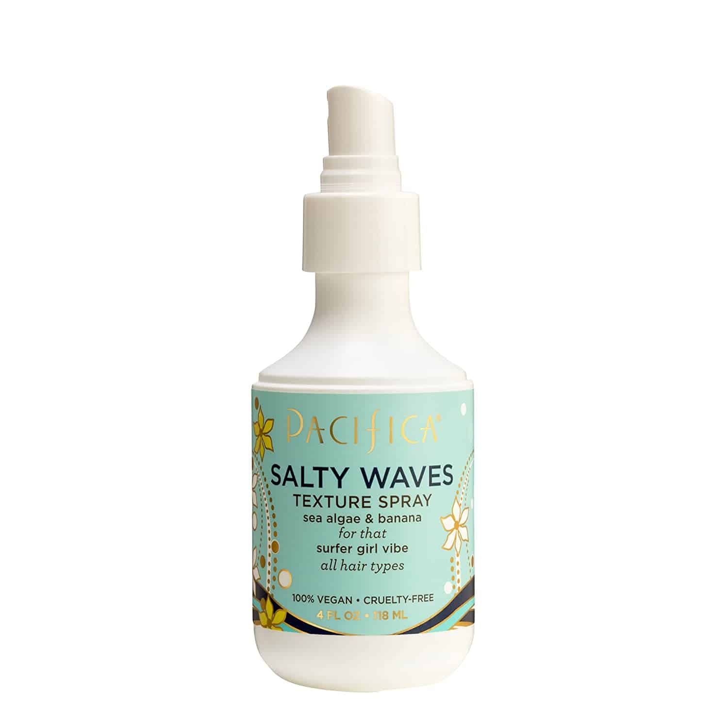 Pacifica Beauty Salty Waves Texture Spray, 4 Fluid Ounce