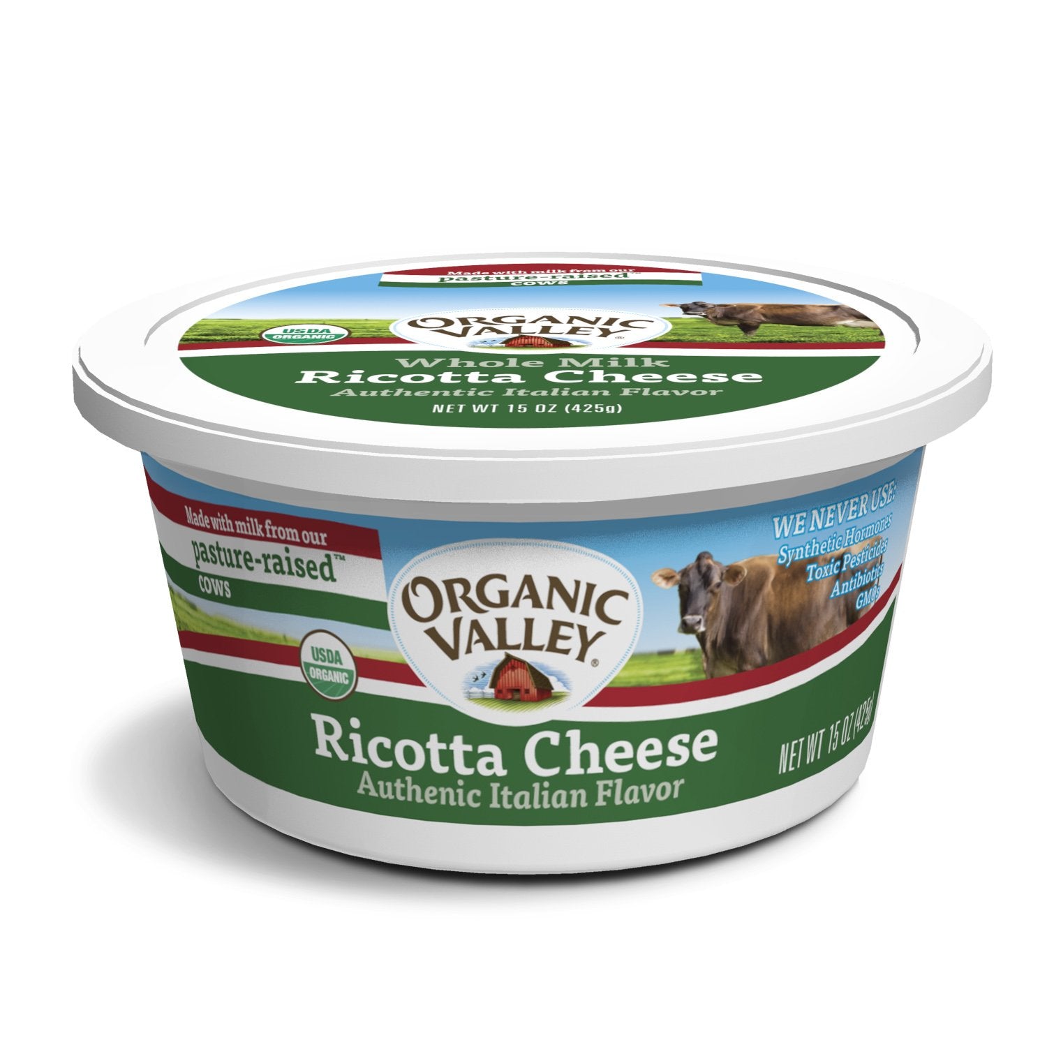 Organic Valley Whole Milk Organic Ricotta Cheese