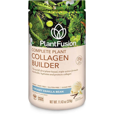 PlantFusion Collagen Builder Protein Powder | Vegan, Vanilla