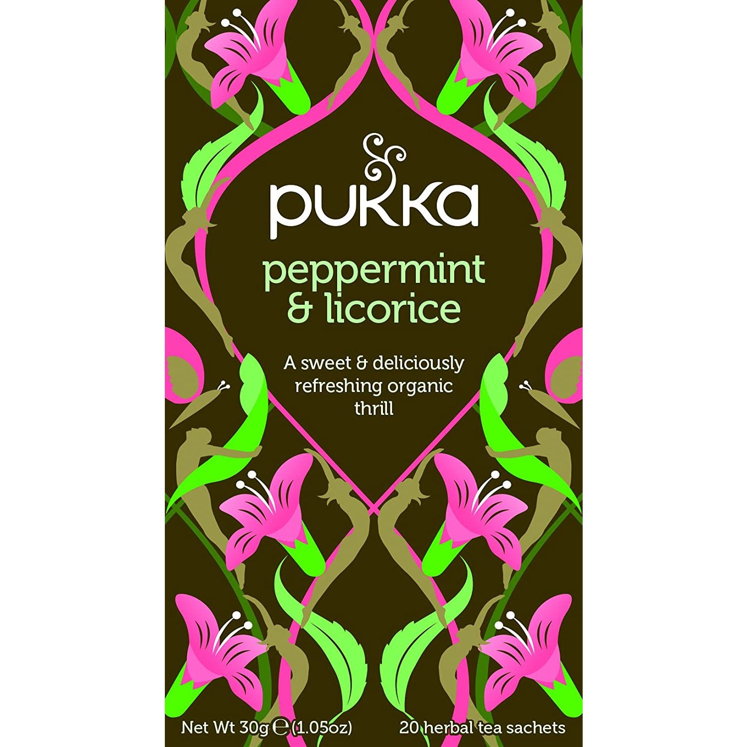 Pukka Peppermint & Licorice Herbal Tea 20 Count