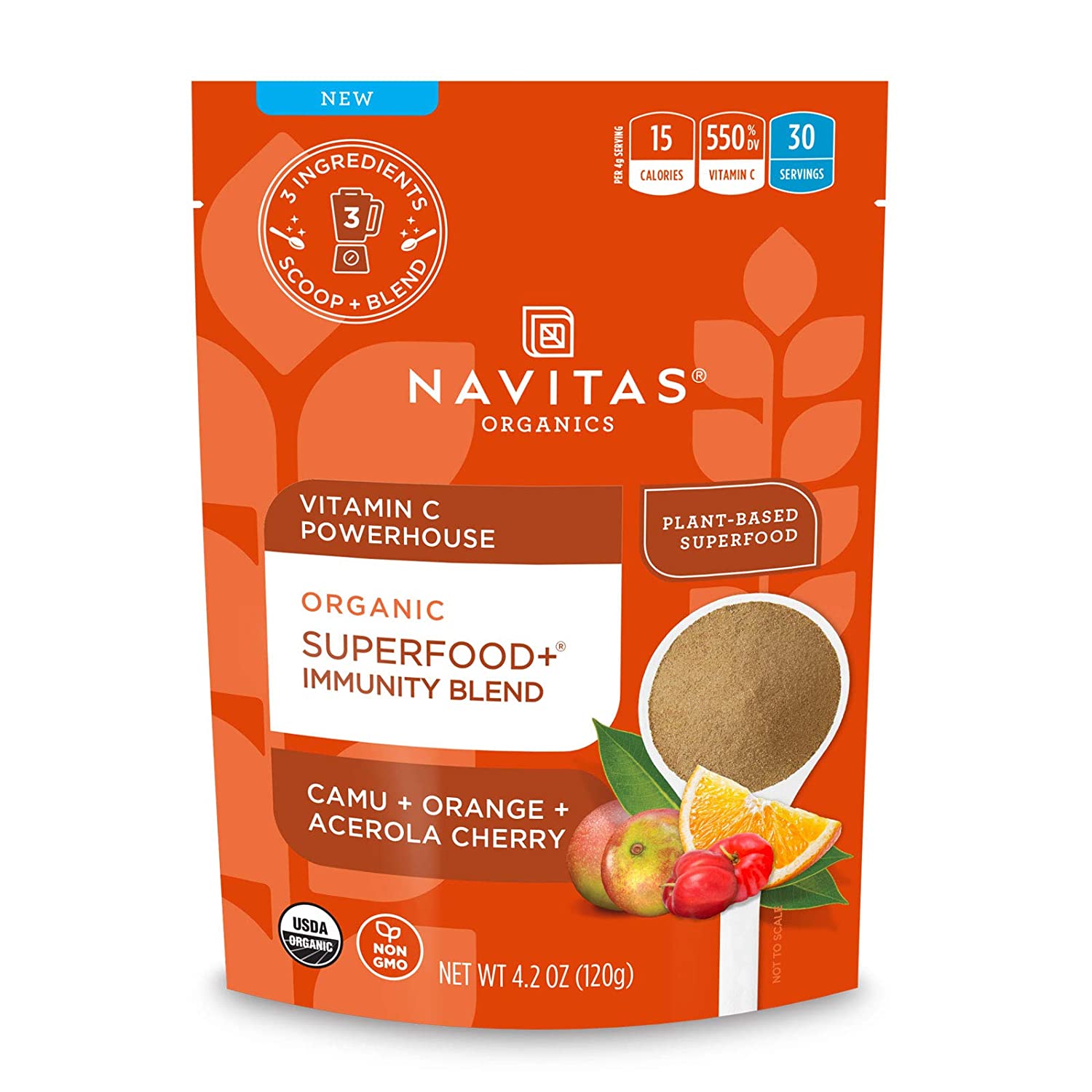 Navitas Organics (Camu + Orange + Acerola Cherry)