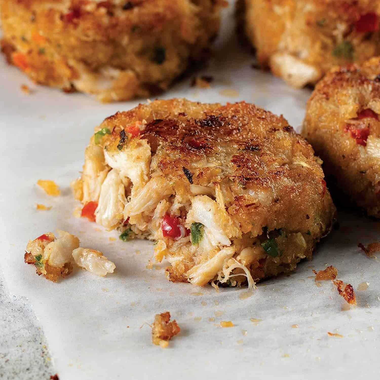 Ohmaha Steaks 4 (3 oz.) Gourmet Crab Cakes