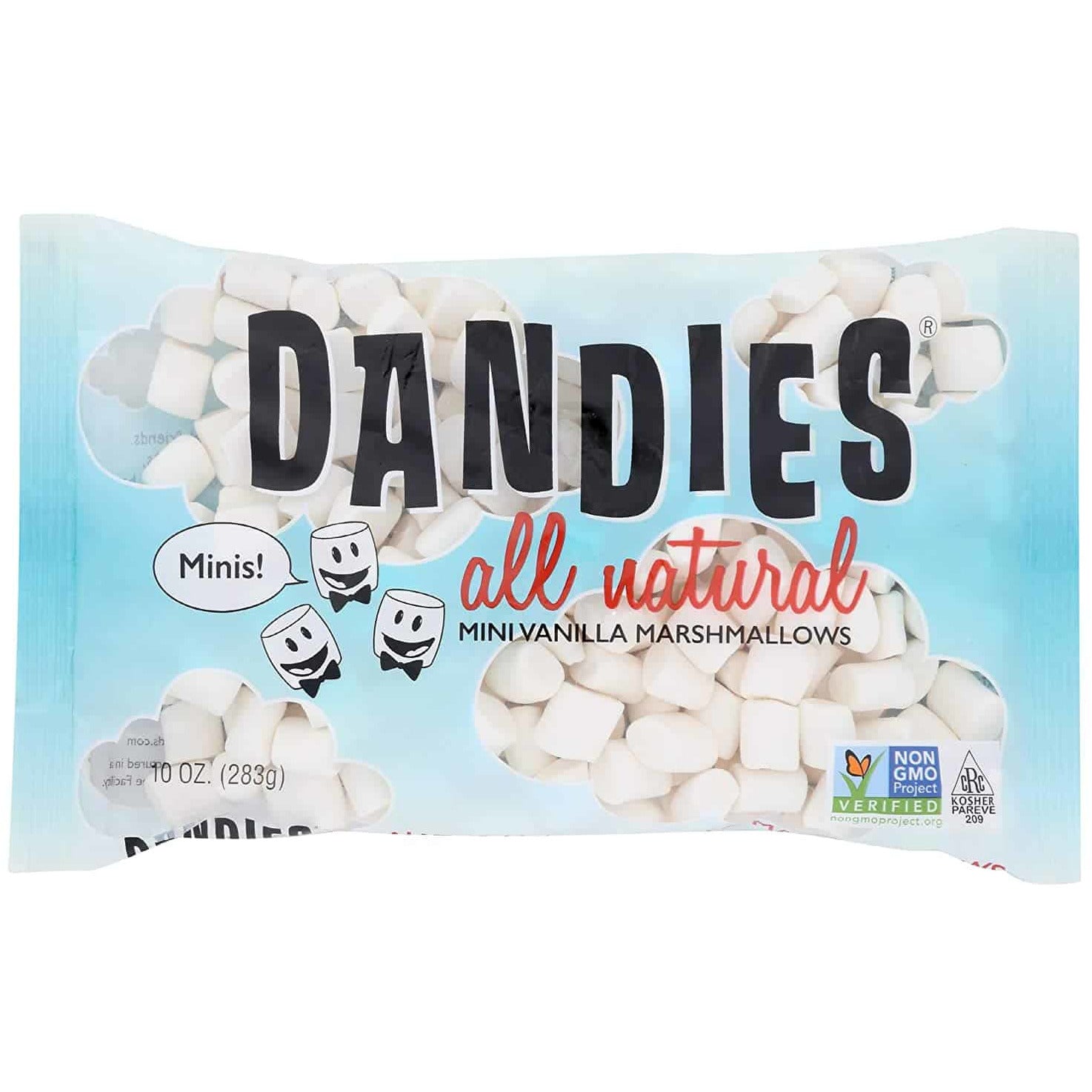 Dandies, Vegan Marshmallows Vanilla Minis, 10 oz
