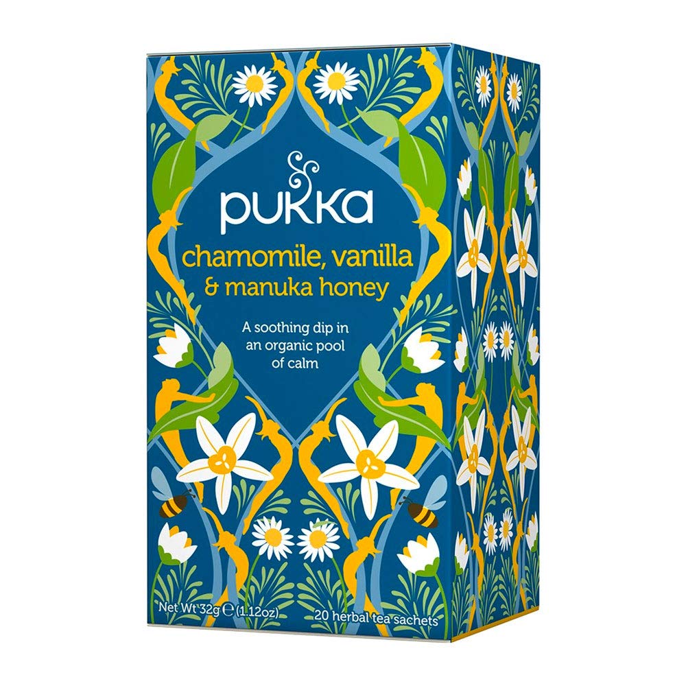 Pukka Tea Chamomile, Vanilla & Manuka Honey
