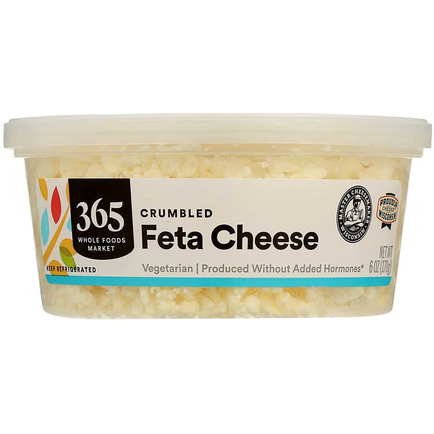 Feta Cheese, Crumbled, 6 Ounce