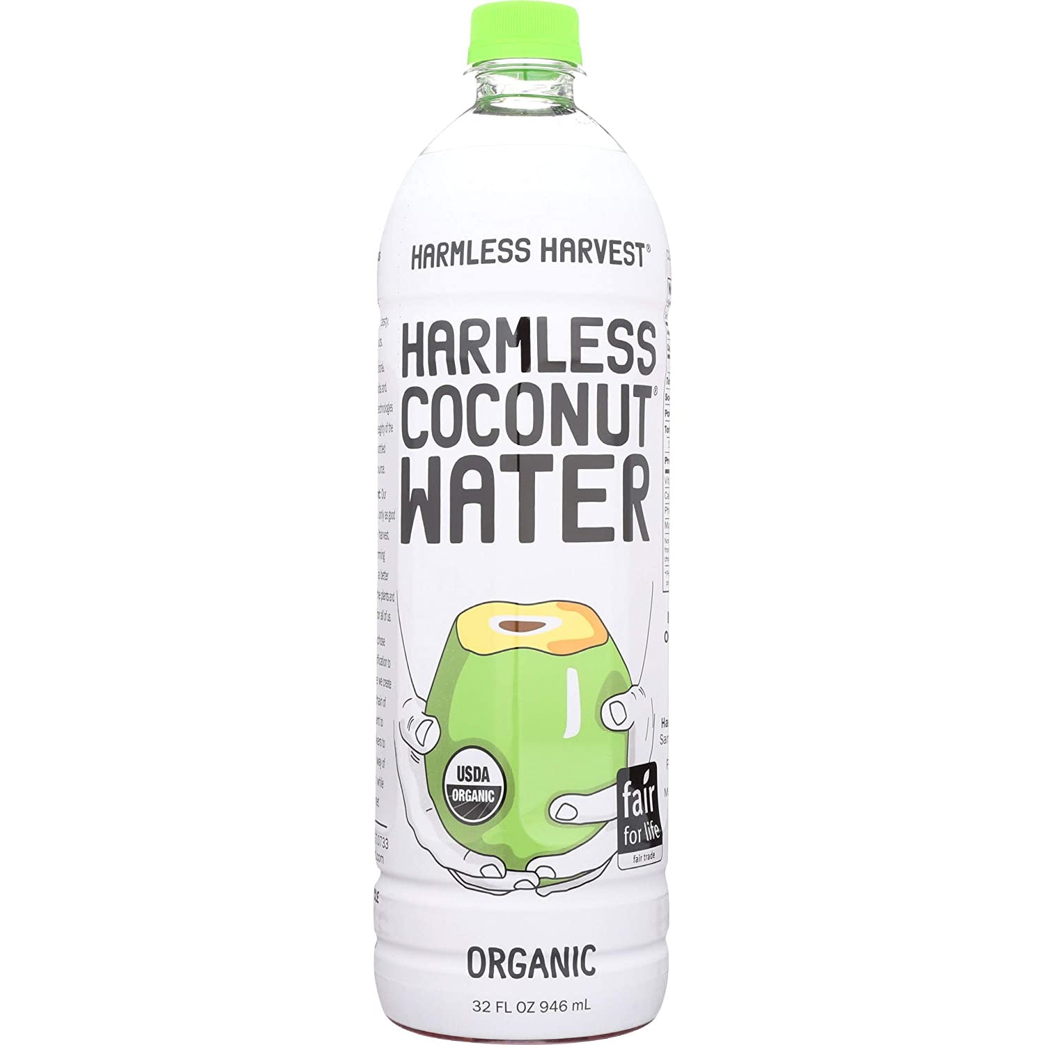 Harmless Harvest Raw Organic Coconut Water, 32 oz