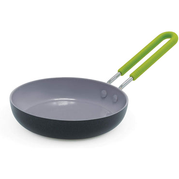 GreenPan Mini Healthy Ceramic Nonstick, Round Egg Pan, 5", Gray